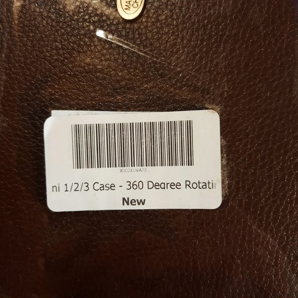 Rotating Brown Case for iPad Mini 1/2/3 - New - Picture 3 of 5